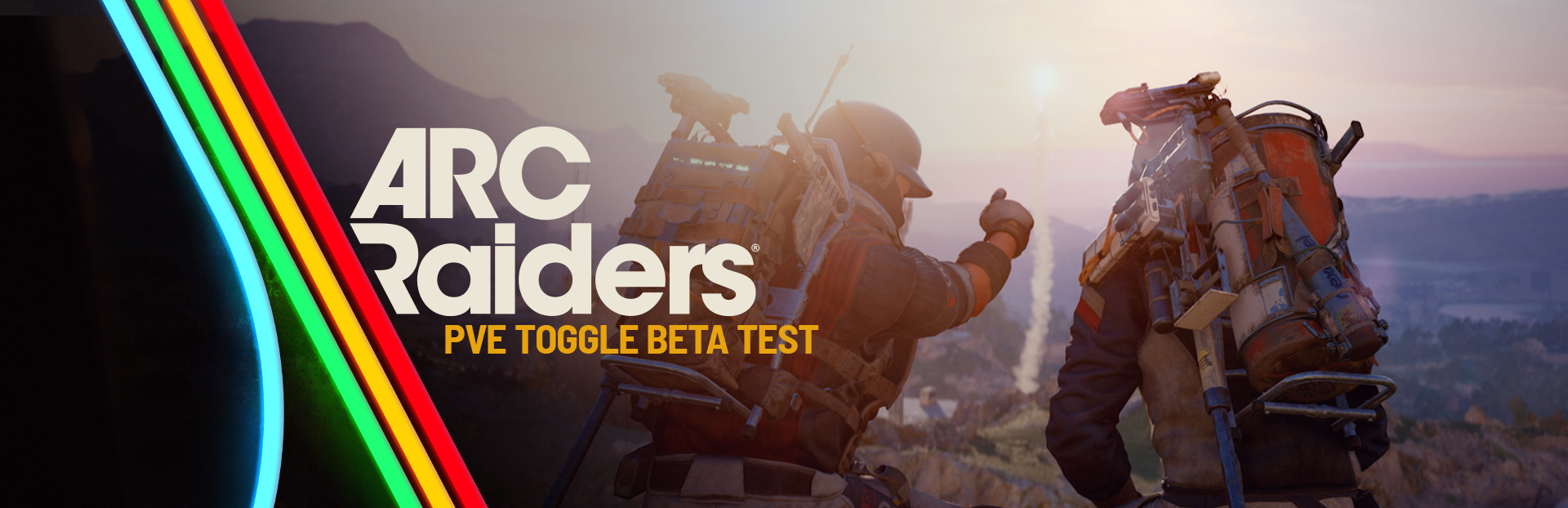 ARC Raiders PvE toggle header artwork