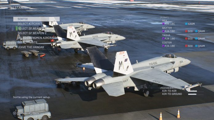 A second Ace Combat 8: Wings of Theve screenshot from the Steam store