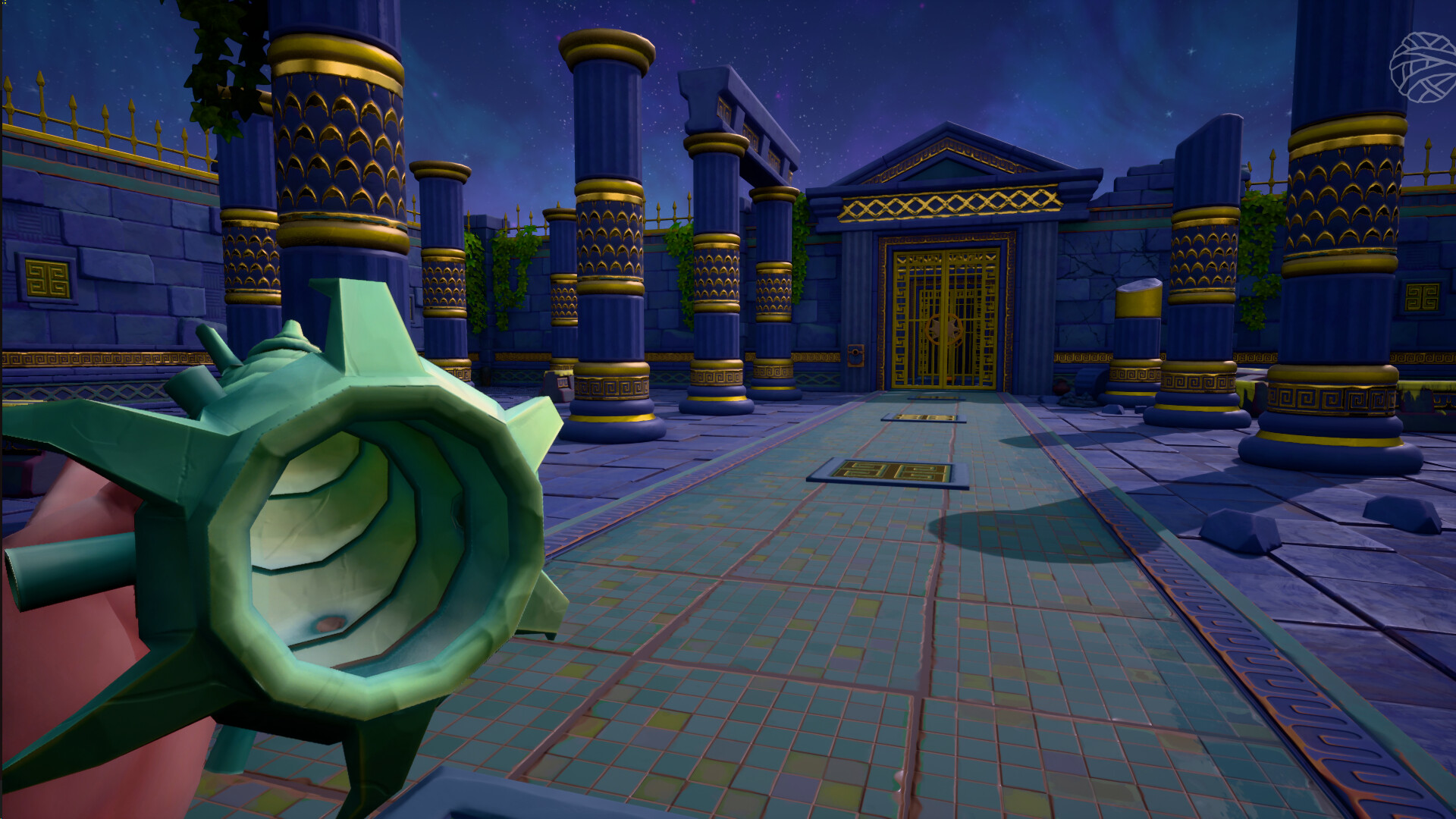 A Labyrinth chamber in an Ariadne's Tale screenshot