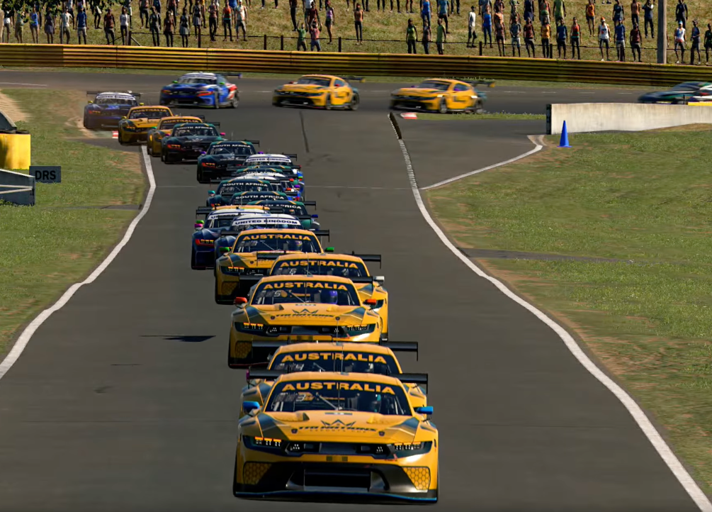 Australia celebrates winning the 2026 Tri-Nations Esports Cup
