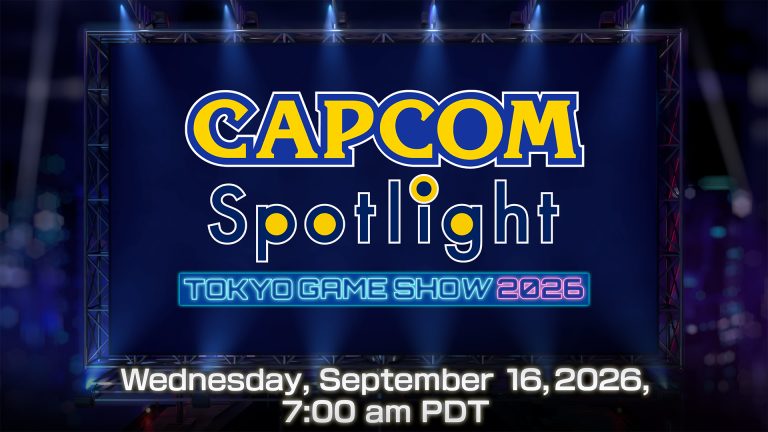 Official key art for the Capcom Spotlight broadcast at Tokyo Game Show 2026