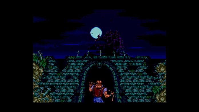 A screenshot from Castlevania Anniversary Collection
