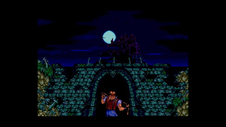 A screenshot from Castlevania Anniversary Collection
