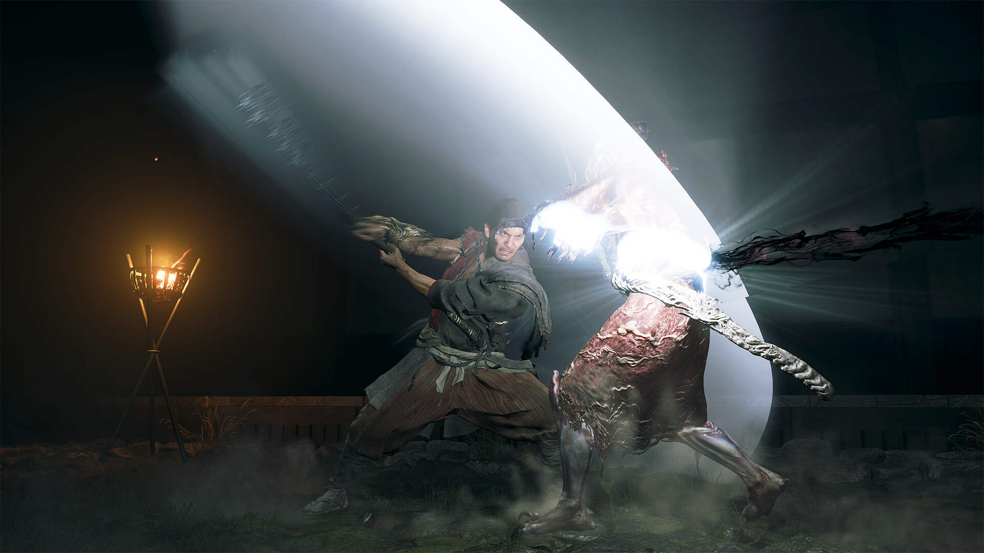 A second screenshot from Onimusha: Way of the Sword