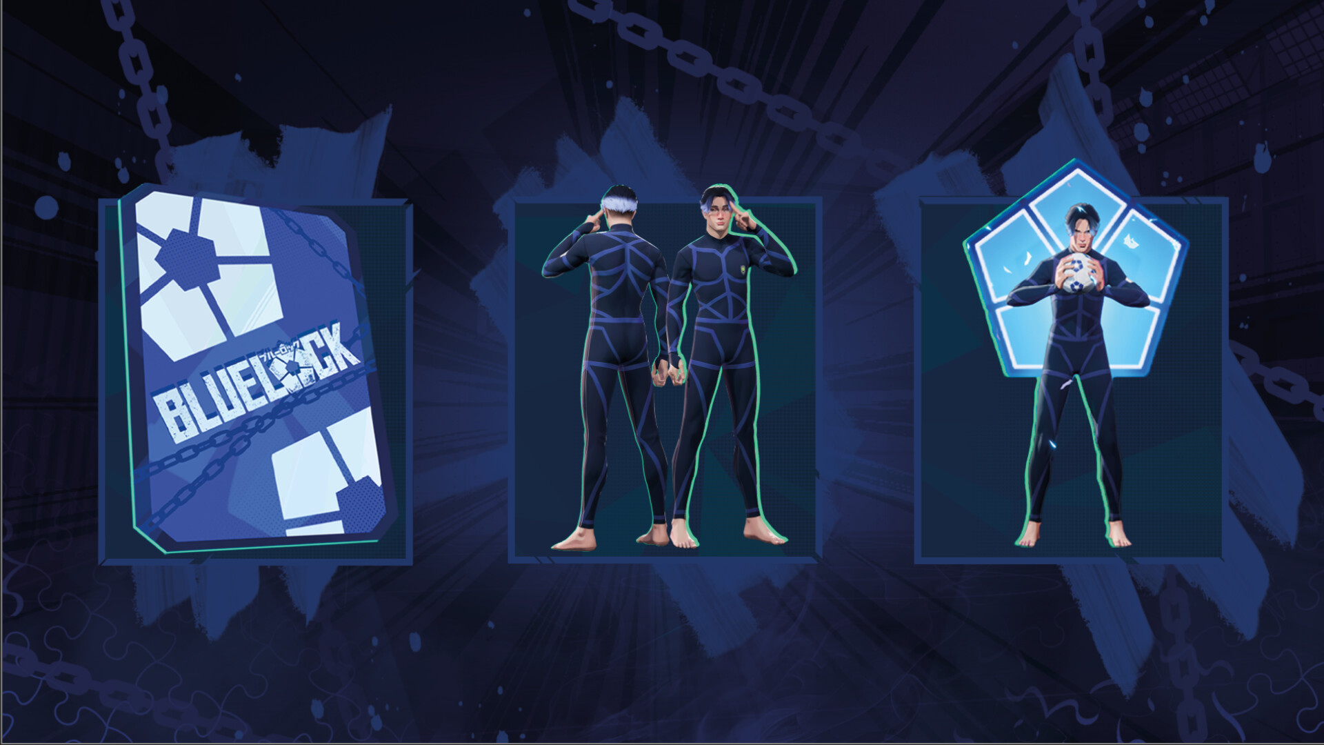 Rematch Blue Lock Training Pack uniform and player card