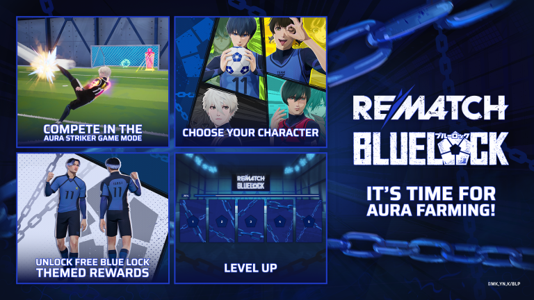 Rematch x Blue Lock Season 5 announcement art
