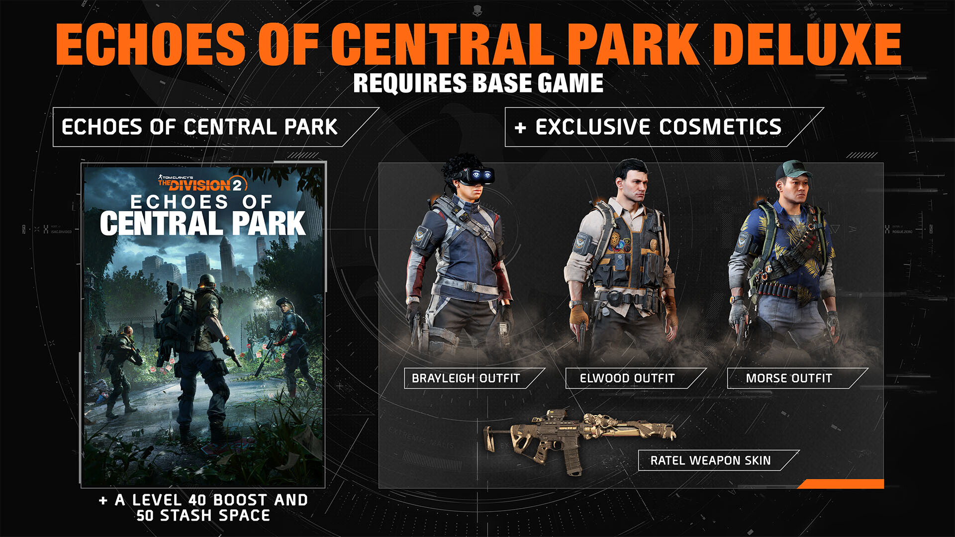 A screenshot from The Division 2: Echoes of Central Park