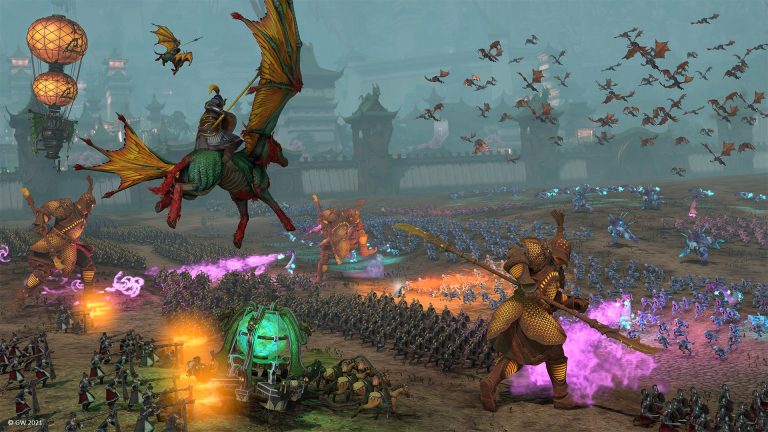 A Total War: Warhammer III screenshot from the Steam store