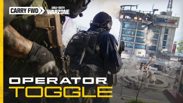 Warzone Operator Skin toggle. Image: Activision Call of Duty: Warzone Operator Skin toggle artwork