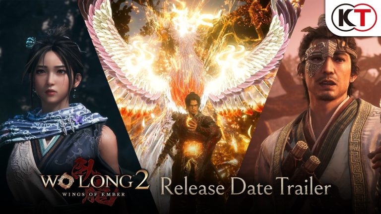 Still from the Wo Long 2: Wings of Ember announcement trailer shown at Tokyo Game Show 2026