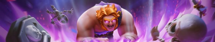 Clash Royale banner art of the evolved Giant